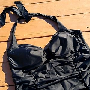 Torrid Black One-piece swim